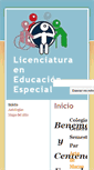 Mobile Screenshot of especial.beceneslp.edu.mx